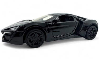 W Motors Lykan HyperSport 1:24  diecast scale model car collectible - Assorted Color