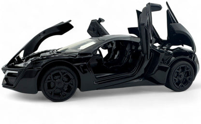 W Motors Lykan HyperSport 1:24  diecast scale model car collectible - Assorted Color