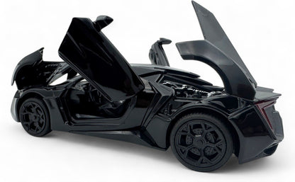 W Motors Lykan HyperSport 1:24  diecast scale model car collectible - Assorted Color