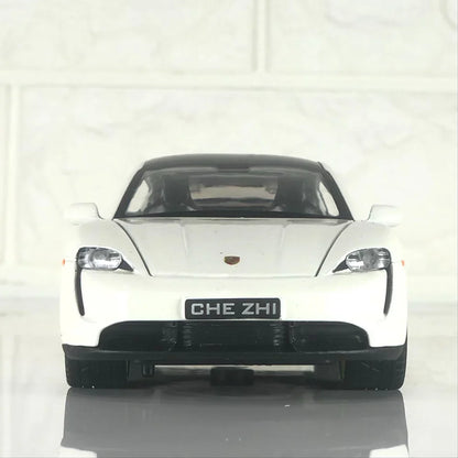 Porsche Taycan Turbo S Model 1:24 diecast scale model car collectible