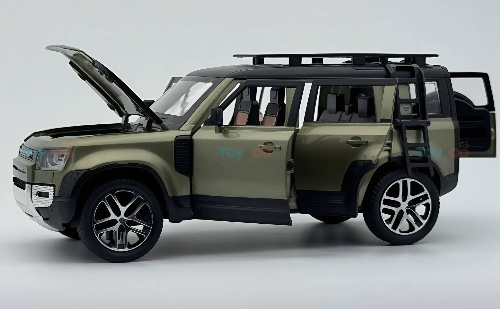 Land Rover Defender 110 1:18 diecast Scale Model car - Big Size