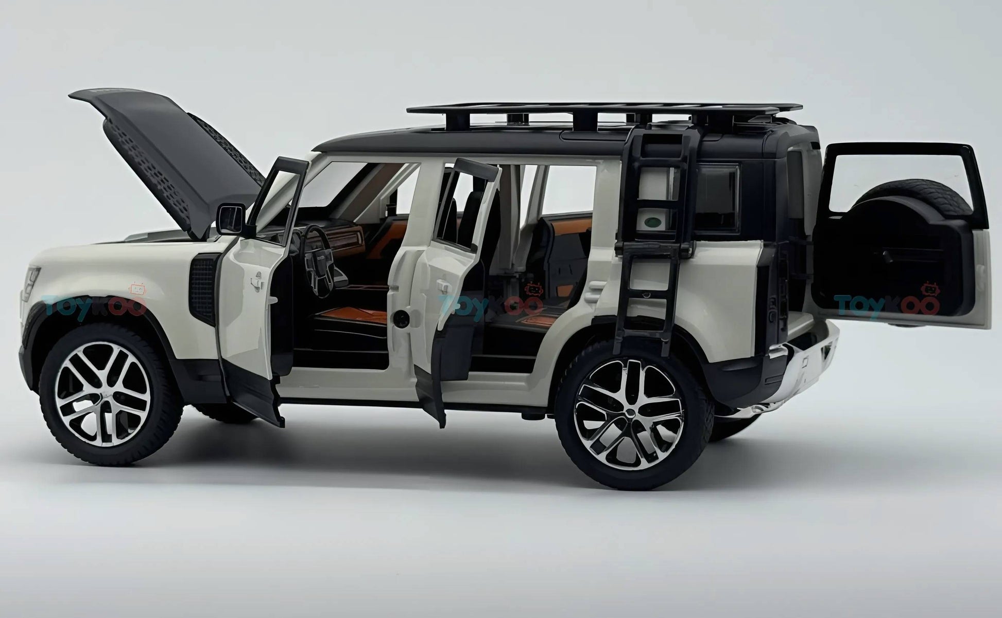 Land Rover Defender 110 1:18 diecast Scale Model car - Big Size
