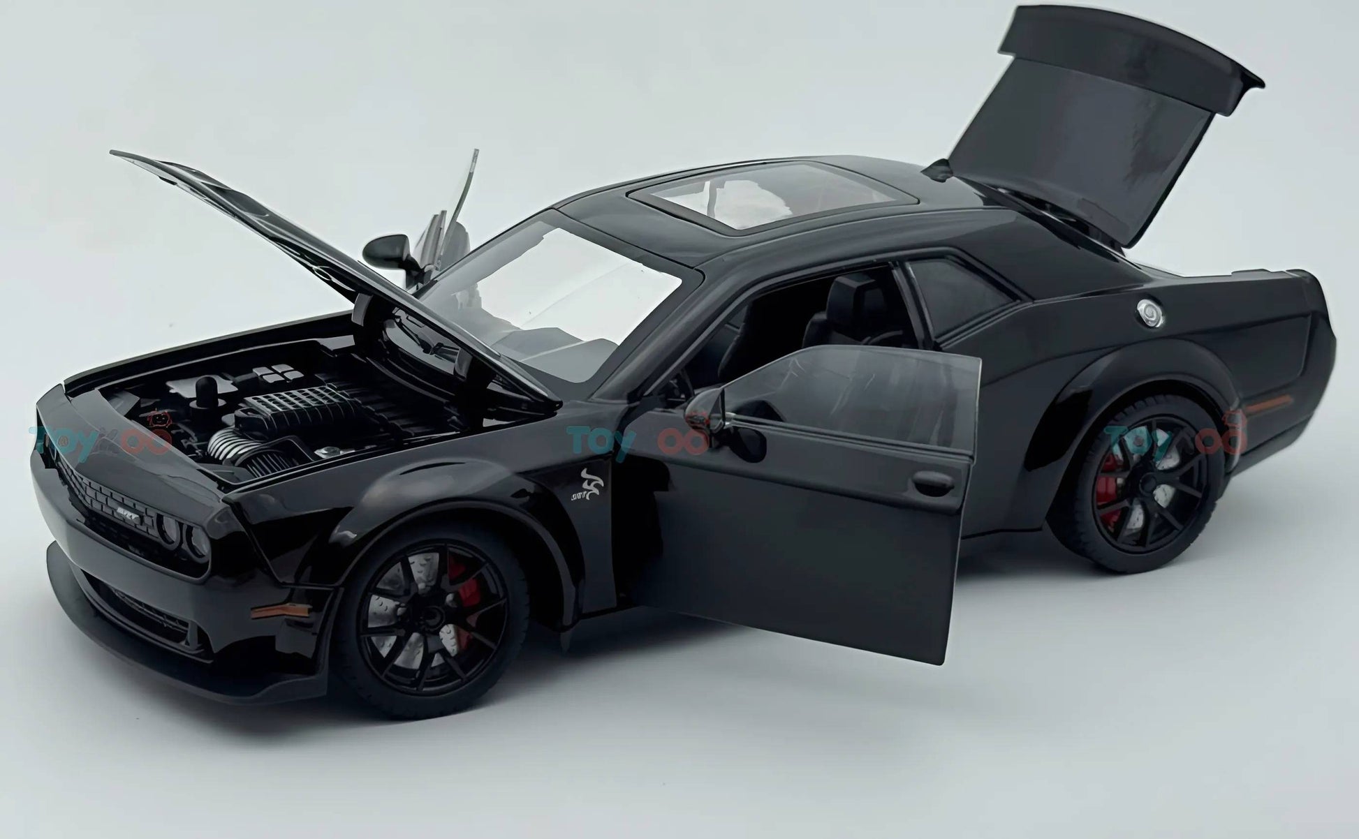 Dodge Challenger SRT Demon V8 1:18 diecast scale model car - Big Size