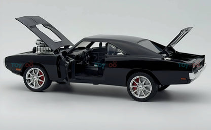 1970 Dodge Charger Fast & Furious 1:18 diecast Scale Model Car - Big Size
