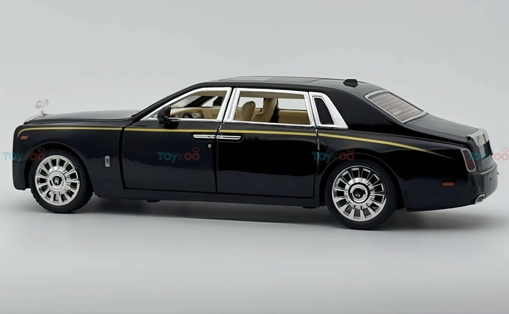 Rolls Royce Phantom VIII 1:18 diecast scale model miniature car - Big Size