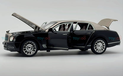 Bentley Mulsanne 1:18 diecast Scale Model Car - Big Size