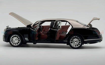Bentley Mulsanne 1:18 diecast Scale Model Car - Big Size