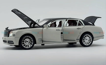 Bentley Mulsanne 1:18 diecast Scale Model Car - Big Size