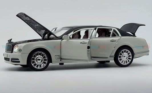 Bentley Mulsanne 1:18 diecast Scale Model Car - Big Size