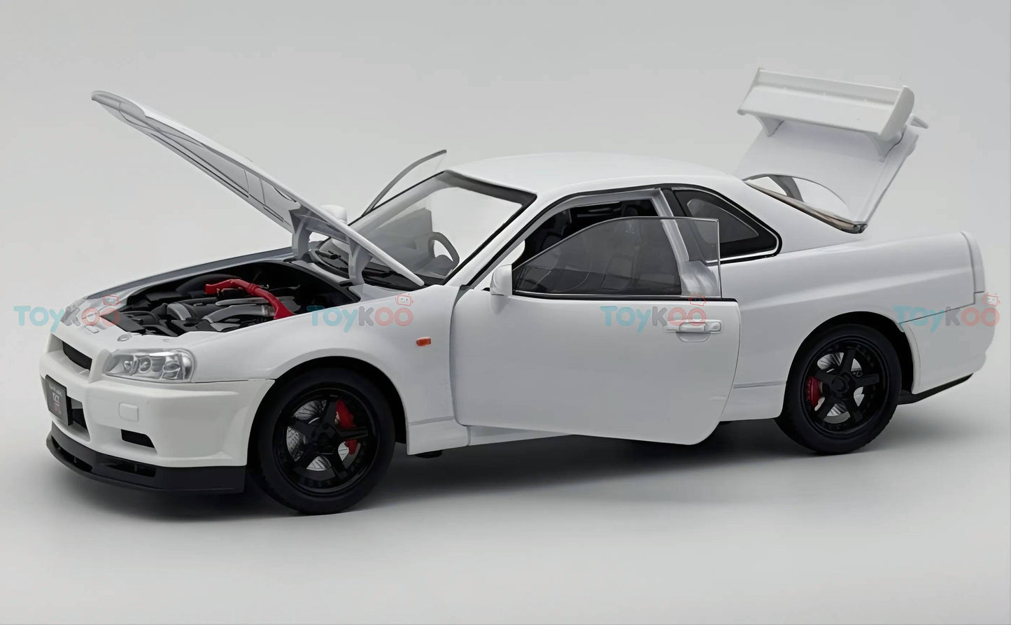 Nissan Skyline GT-R R34 Super Model 1:18 diecast scale model car miniature - Big Size