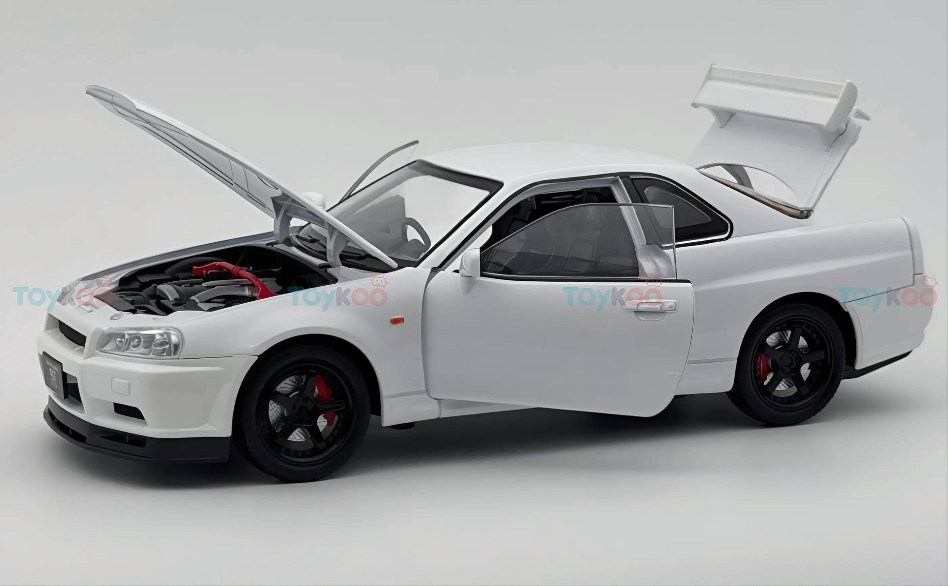 Nissan Skyline GT-R R34 Super Model 1:18 diecast scale model car miniature - Big Size