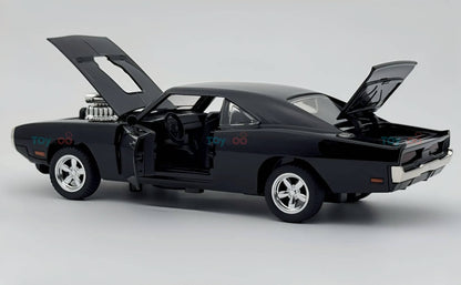 1970 Dodge Charger Fast & Furious 1:18 diecast Scale Model Car - Big Size