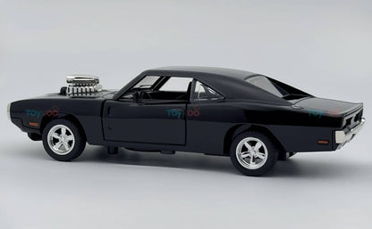 1970 Dodge Charger Fast & Furious 1:18 diecast Scale Model Car - Big Size