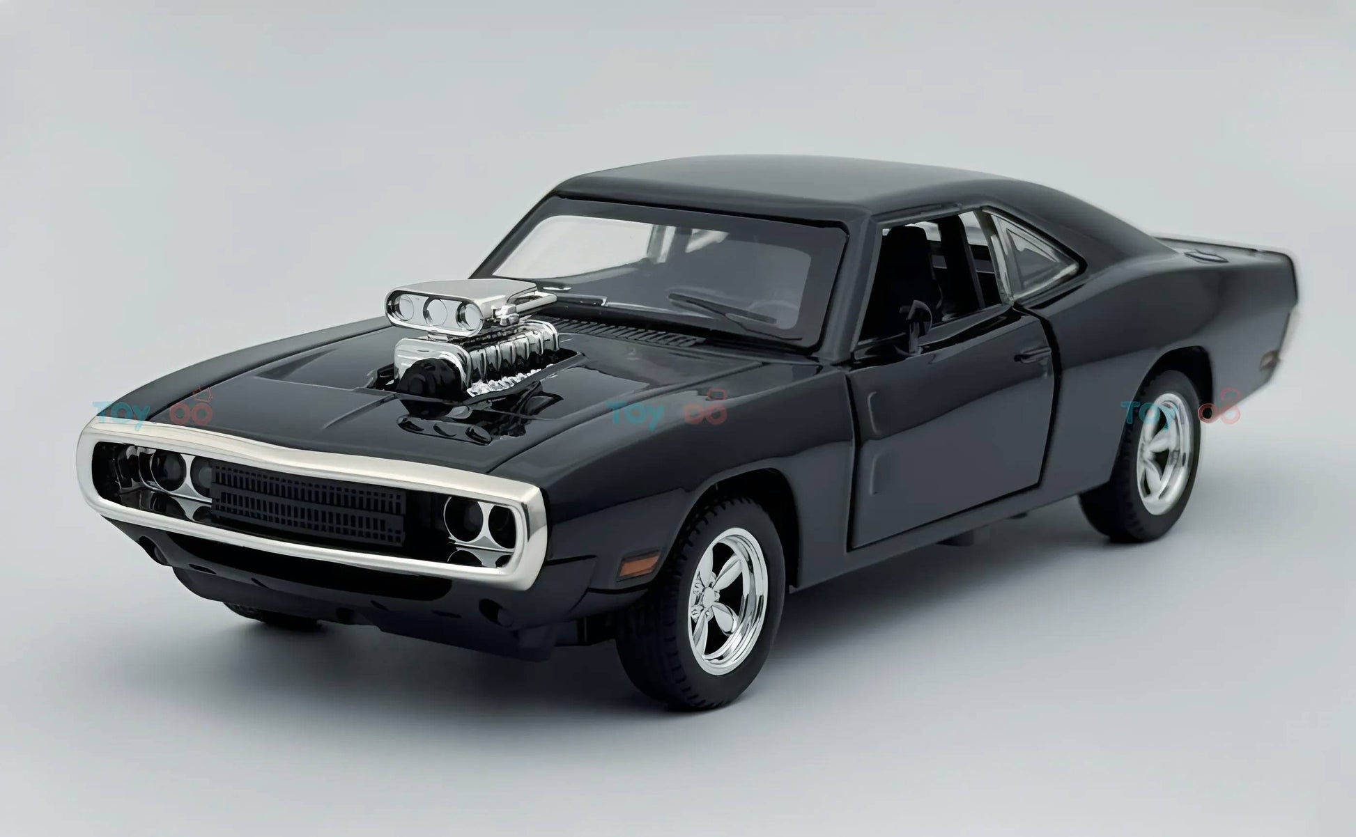 1970 Dodge Charger Fast & Furious 1:18 diecast Scale Model Car - Big Size
