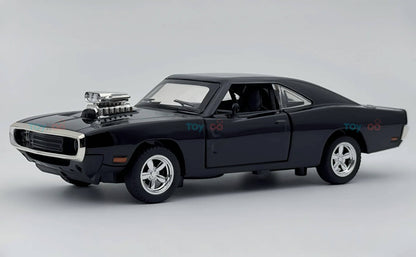 1970 Dodge Charger Fast & Furious 1:18 diecast Scale Model Car - Big Size